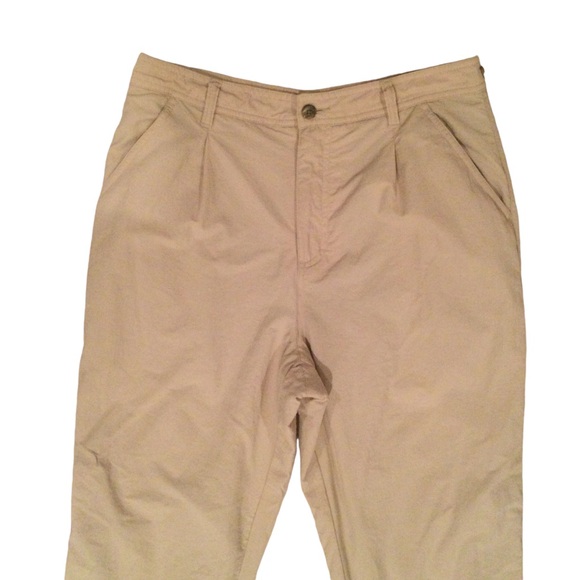 Royal Robbins Tan Nylon Fleece Lined Hiking Pants Size 8 - Picture 2 of 13